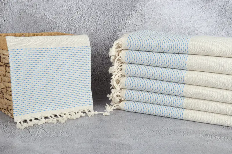 Spa Towel, Personalized Dish Towel, Monogram Kitchen Towel, Monogram Towels, Bridal Party Gifts, 40x20 Cotton Polka Dot Towel, Kitchen Towel - 3
