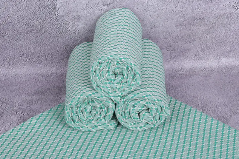 Gym Towel, 68x40 Cotton Geometric Towel, Absorbent Turkish towel, Bridal Shower Gift, Gift For Her, Handmade Turkish Towel, Bachelor Party Gifts - 7