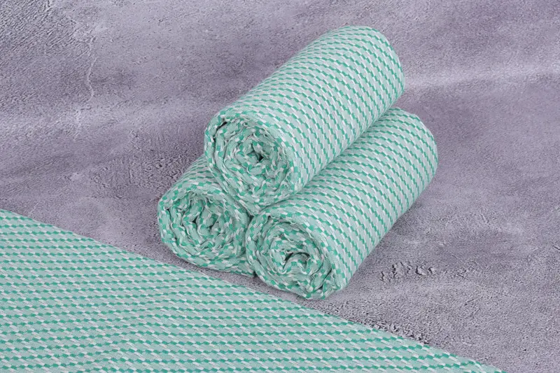 Gym Towel, 68x40 Cotton Geometric Towel, Absorbent Turkish towel, Bridal Shower Gift, Gift For Her, Handmade Turkish Towel, Bachelor Party Gifts - 8