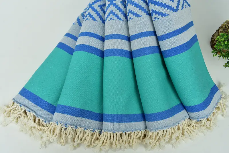 Boyfriend Christmas Gift, Bachelorette Party Gift, Large Turkish Towel, 70x36 Cotton Sun Design Towel, Bachelorette Gifts, Turkish Towel Monogram - 5