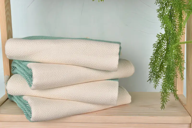 Large Beach Towel Personalized, Lightweight Turkish towel, Spa Gift Towel, Personalized Gift, Gift For Mom, 70x40 Cotton Diamond Towel, Gift For Him - 7