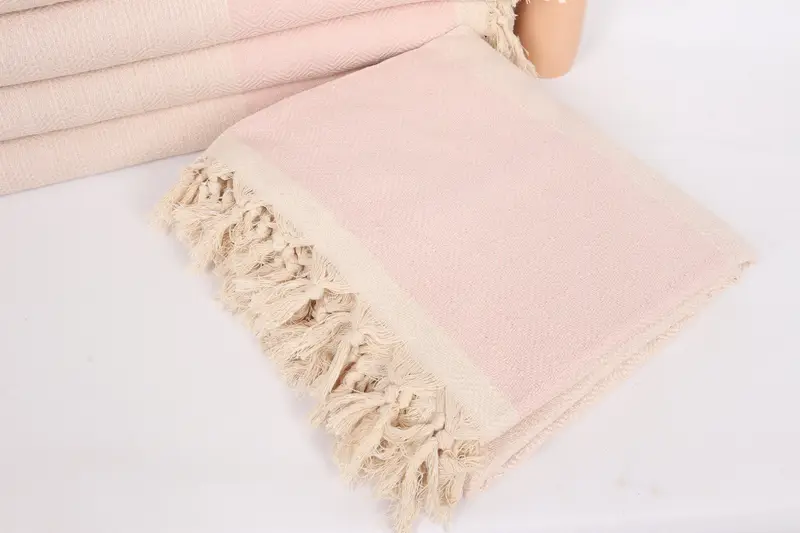 Anniversary Gift For Her, Bridesmaid Gifts, Girl Trip Party Favor, 104x80 Cotton Diamond Towel, Woven Blanket, Bachelorette Party Favors - 5