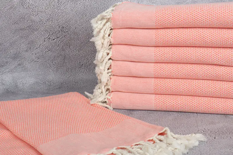 Holiday Towel, Hammam towel, Best Wedding Gift, Bridal Party Gifts, 70x40 Cotton Geometric Towel, Beach Towel Gift, Lightweight Turkish towel - 2