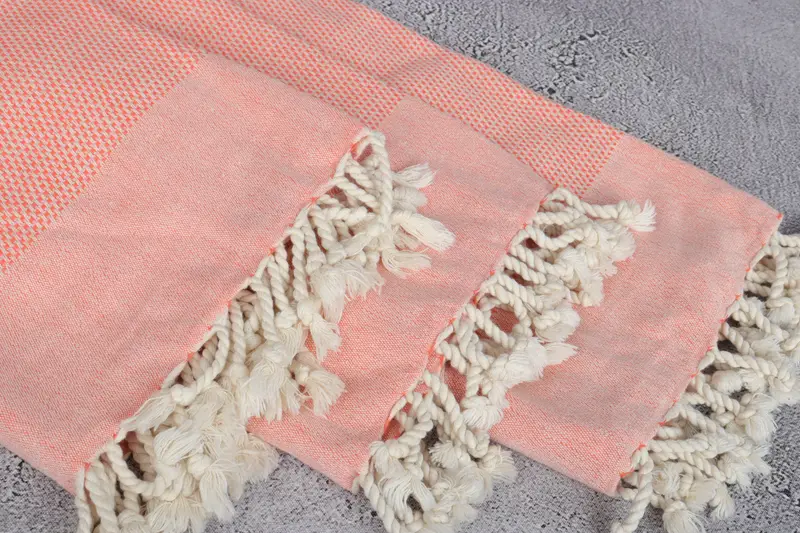 Holiday Towel, Hammam towel, Best Wedding Gift, Bridal Party Gifts, 70x40 Cotton Geometric Towel, Beach Towel Gift, Lightweight Turkish towel - 5
