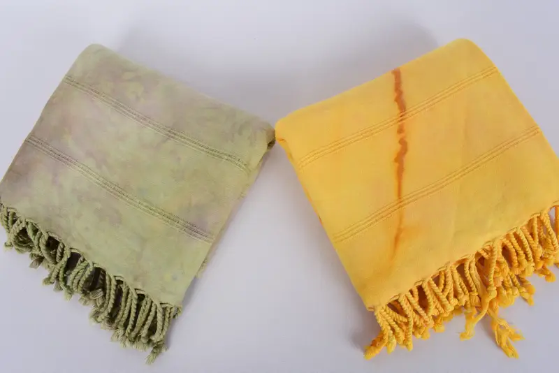 64x38 Cotton Tie Dye Stonewashed Towel, Bachelor Gifts, Bridesmaid Gifts, Wedding Towel, Christmas Gift, Embroidered Turkish Towel, Turkish towel - 7