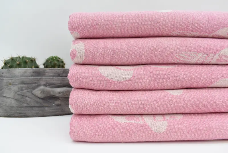 Bridesmaid Gifts Personalized, Turkish towel, Turkish Towel USA, Bachelorette Favors Beach, Beach towel, 70x36 Cotton Skull Patterned Towel - 3
