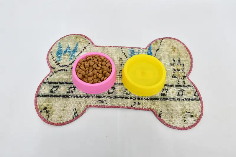 Orta Bej ve Bronz Köpük Dolgulu, Dayanıklı Evcil Hayvan Yastığı