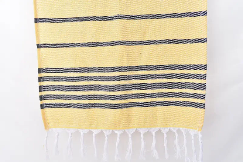 Düğün günü için hediye, monogramlı el havlu, kişiselleştirilmiş el havlu, banyo havlu, bebek bebek hediyesi, onun için hediye, 40x20 pamuk zig zag havlu - 8