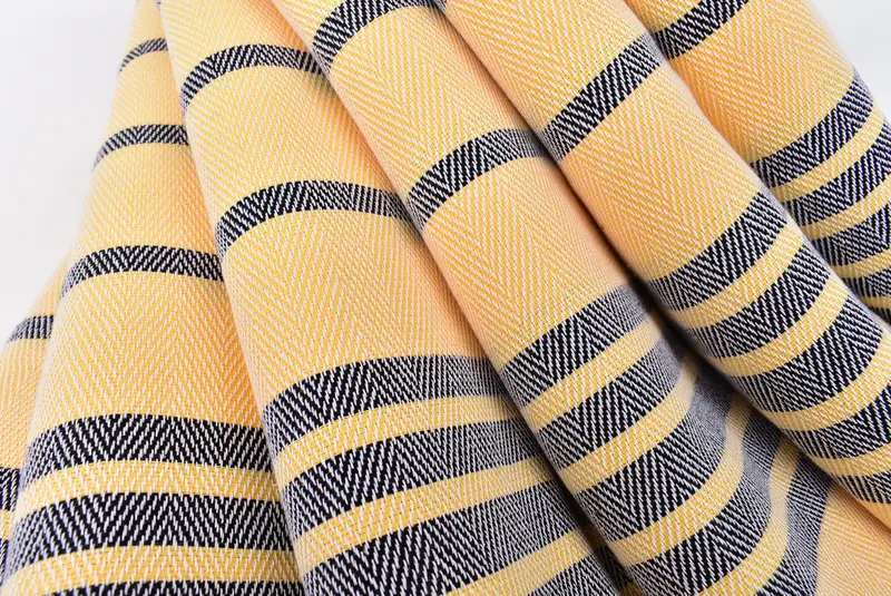 Düğün günü için hediye, monogramlı el havlu, kişiselleştirilmiş el havlu, banyo havlu, bebek bebek hediyesi, onun için hediye, 40x20 pamuk zig zag havlu - 5