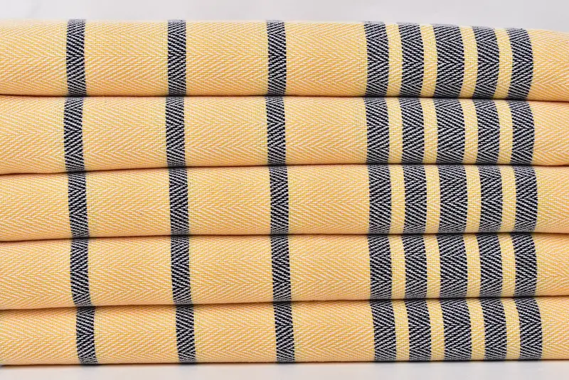 Düğün günü için hediye, monogramlı el havlu, kişiselleştirilmiş el havlu, banyo havlu, bebek bebek hediyesi, onun için hediye, 40x20 pamuk zig zag havlu - 2