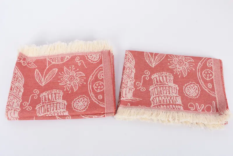 Bachelor Party Gifts, Gym Towel, Kitchen Towel, Turkish Towel Hand Towel, 28x20 Cotton Italian Symbols Design Towel, Monogram Kitchen Towel - 8