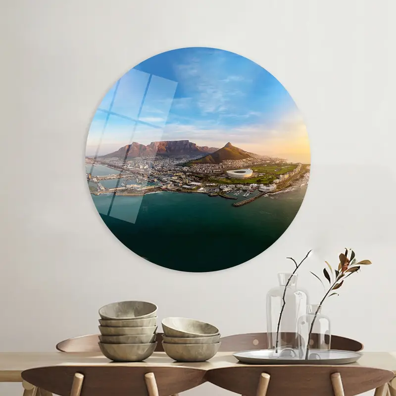 Canvas Print: Table Mountain & Cape Town Cityscape