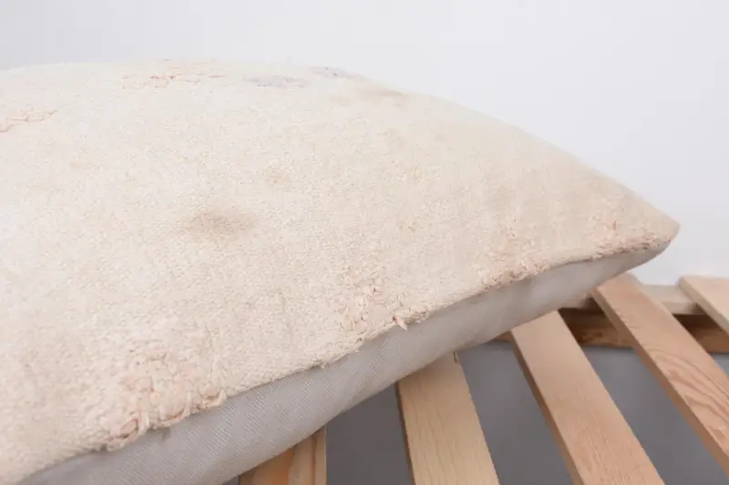 Kilim Pillow Cover, 16x24 White Cushion Case, Pillow, Pillow for Couch, Turkish Bench Cushion, Home Decor Pillow, Neutral Cushion - 7