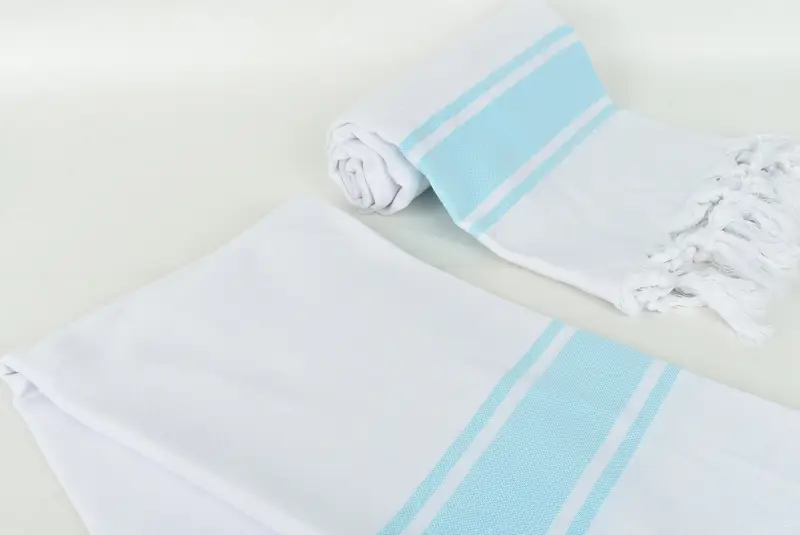 Personalized Towel, Best Beach Towel, Xmas Gifts, Bulk Order Towel, 70x40 Cotton Striped Towel, Spa Towel, Custom Wedding Towel, Bridal Shower Gift - 7