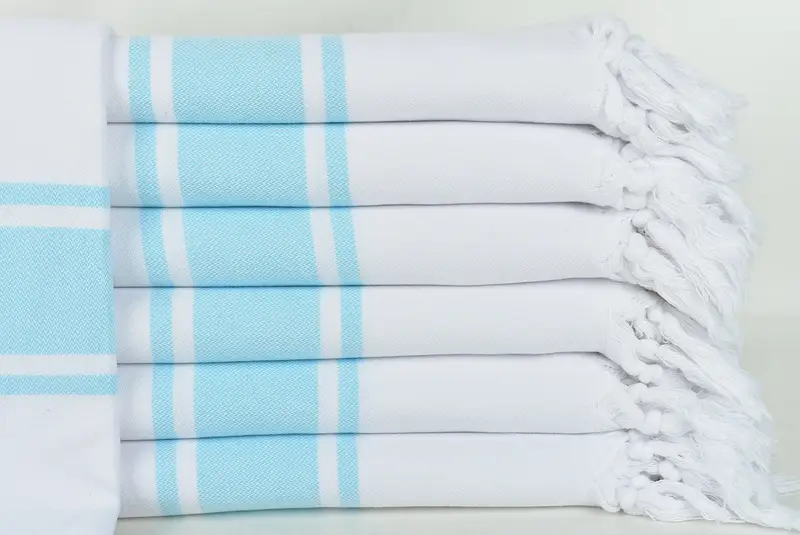Personalized Towel, Best Beach Towel, Xmas Gifts, Bulk Order Towel, 70x40 Cotton Striped Towel, Spa Towel, Custom Wedding Towel, Bridal Shower Gift - 1