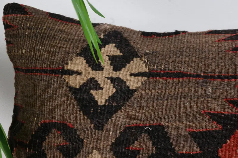 12x12 Red Pillow Sham, Boho Pillow Sham Cover, Personalized Gift Pillow Pillow, Pillow, Antique Pillows, Bohemian Cushion Cushion Cover, Gift Pillow - 2