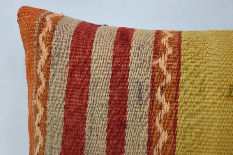 12x24 Red Pillow Sham, Home Decor Pillow, Personalized Gift Pillow Pillow Case, Gift Pillow, Pillow Cover, Kilim Cushion Sham - 2