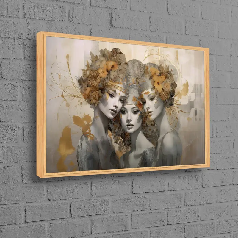 Loneta Estampada Elegante en Tonos Suaves para Habitación de Niña