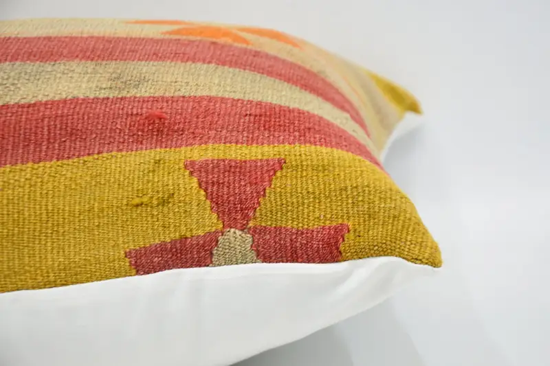 Interior Designer Pillow, Pillow for Couch, 24x24 Yellow Cushion Case, Pastel Pillow Cover, Boho Pillow Sham Cover, Pillow - 5