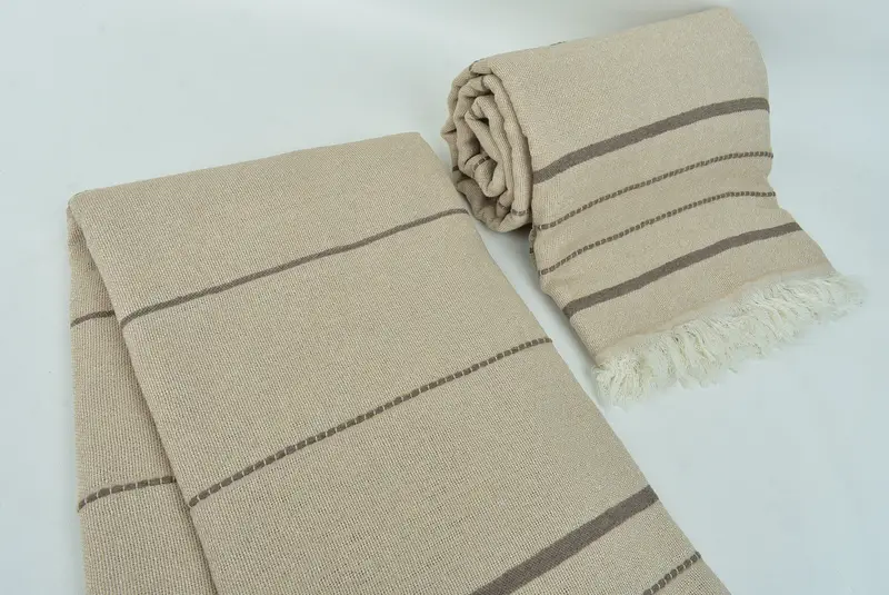 Gifts For Him, Scarf Towel, Fouta towel, Personalized Gift, Friends Beach Towel, 70x40 Cotton Striped Towel, Personalized Wedding Gift For Couple - 7