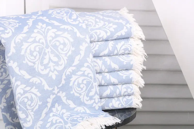 Custom Wedding Gift, Wedding For Favor, Handmade Gift, Best Beach Towel, 68x36 Cotton Baroque Towel, Girls Weekend Favors, Monogrammed Turkish Towel - 2