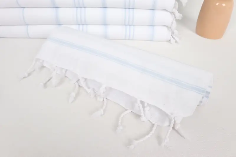 Personalized Turkish Towel, Wedding Hand Made Gift, Personalized Gifts, Bridesmaid Gifts, Gym Towel, 40x24 Cotton Striped Towel, Small Bath Towels - 4