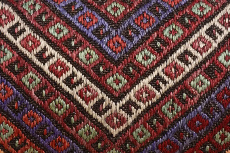 12x24 Red Pillow, Designer Throw Cushion Case, Cushion, Kilim Cushion Sham, Pillow for Couch, Bohemian Cushion Cushion Case, Kilim Pillow Cover - 3