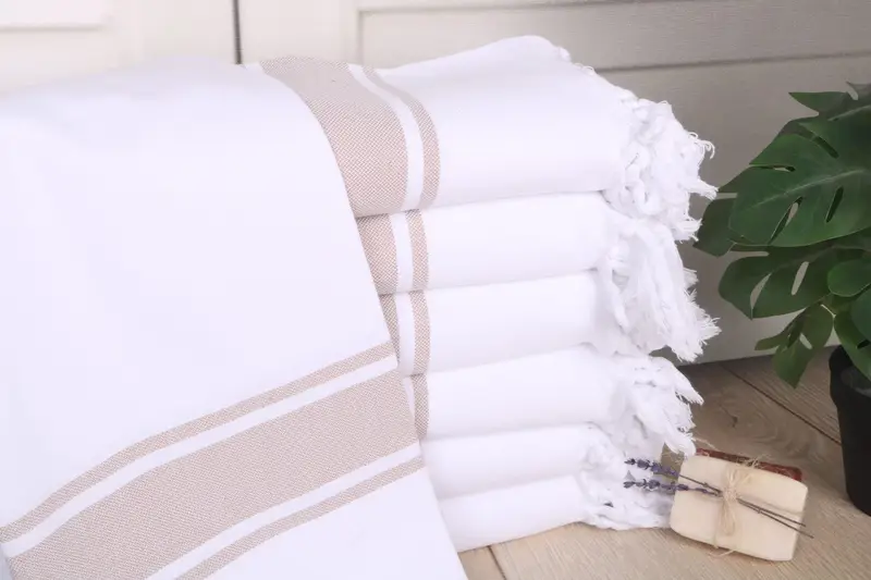 Cotton towel, 70x40 Cotton Striped Towel, Bachelorette Party Favors Beach, Scarf Towel, Bachelorette Towel, Gifts For Him, Bachelorette Party Gifts - 1