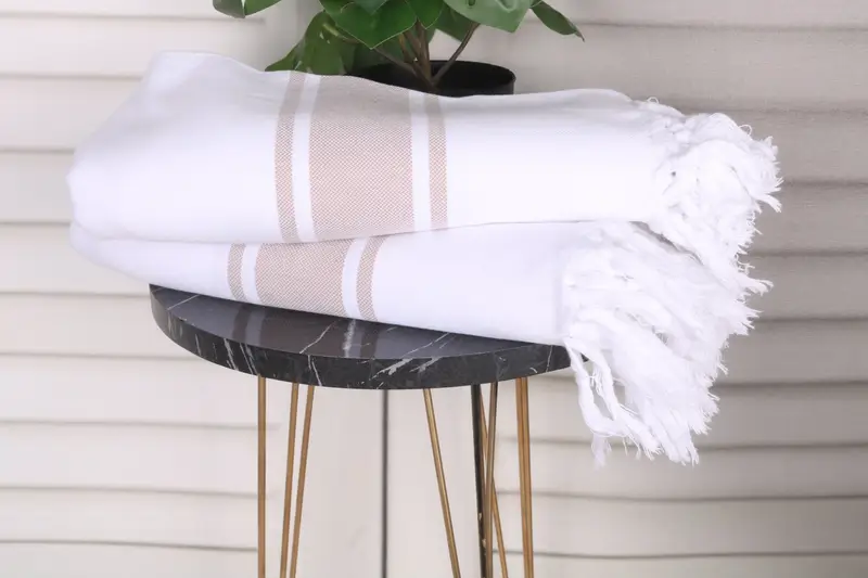 Cotton towel, 70x40 Cotton Striped Towel, Bachelorette Party Favors Beach, Scarf Towel, Bachelorette Towel, Gifts For Him, Bachelorette Party Gifts - 3