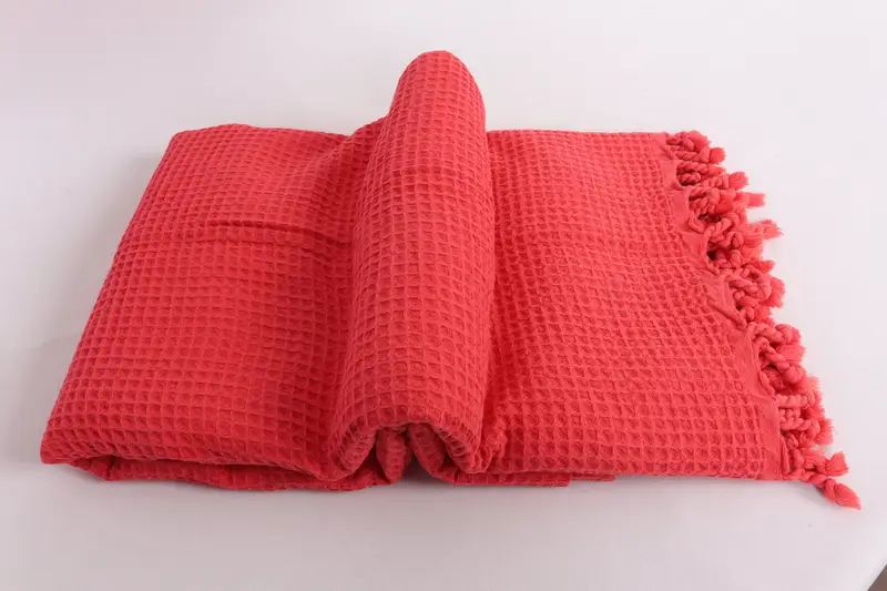 Halloween Gifts, Decorative Blanket, Throw Blanket Couch, Monogram Blanket, Bachelorette Party Items, Aesthetic Blanket, 92x68 Cotton Waffle Towel - 6