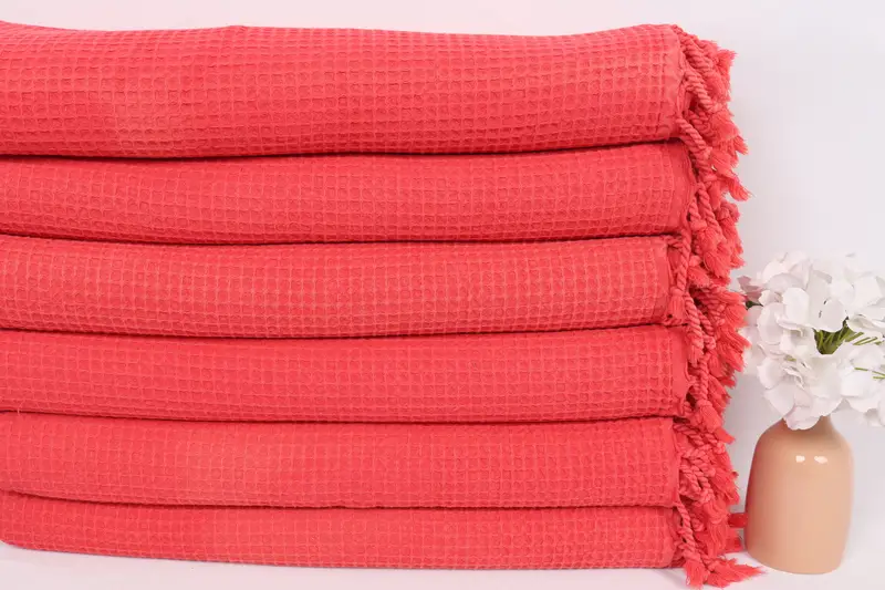Halloween Gifts, Decorative Blanket, Throw Blanket Couch, Monogram Blanket, Bachelorette Party Items, Aesthetic Blanket, 92x68 Cotton Waffle Towel - 3