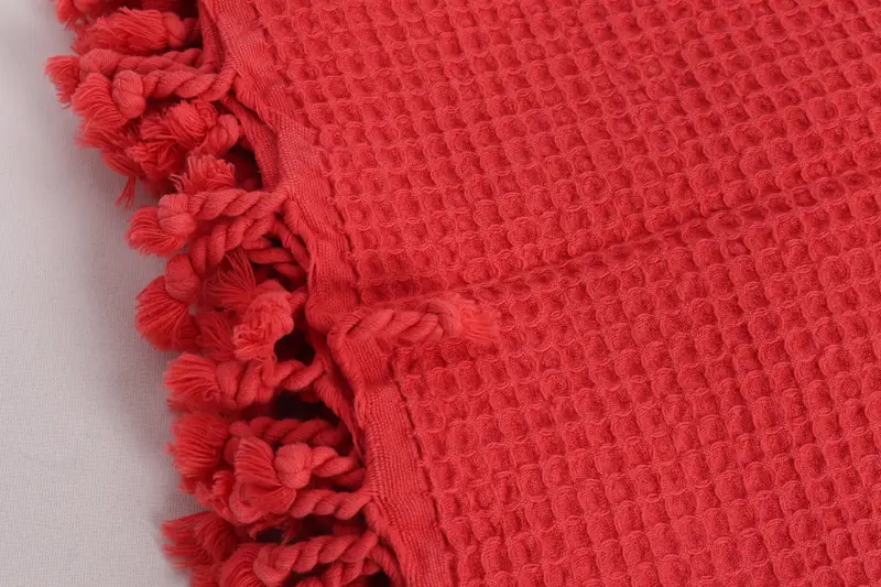Halloween Gifts, Decorative Blanket, Throw Blanket Couch, Monogram Blanket, Bachelorette Party Items, Aesthetic Blanket, 92x68 Cotton Waffle Towel - 7