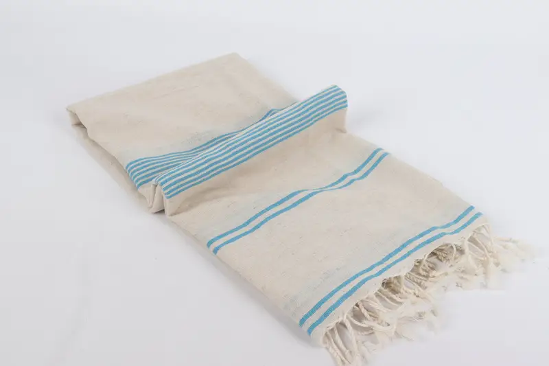 Personalized Towel, Spa Towel, Eco-friendly Turkish peshtemal towel, Christmas Gift, Turkish bath towel, 80x36 Cotton Striped Towel, Bridesmaid Gift - 6