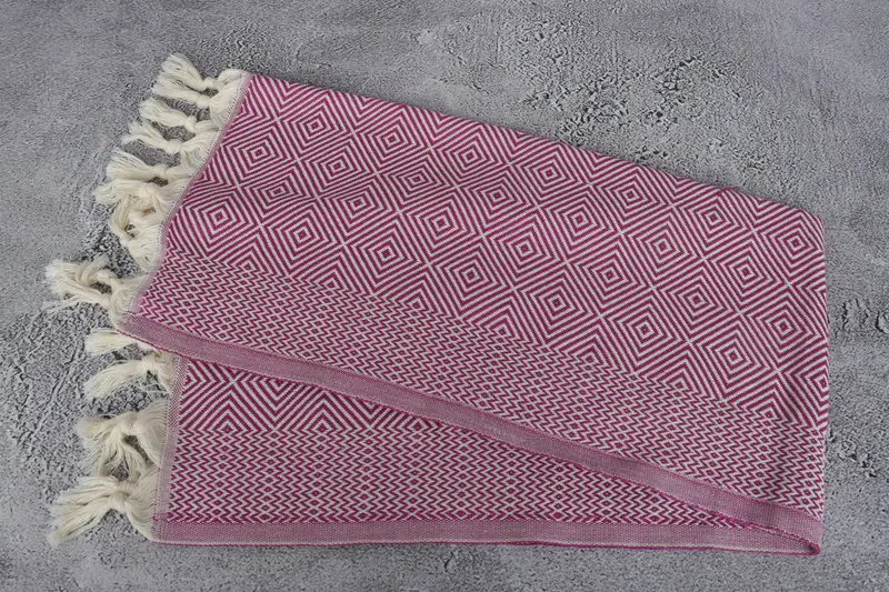 Turkish Tea Towel, Personalized Hand Towel, Organic Towel, Kitchen Towel, Halloween Gifts, Custom Turkish Towel, 36x20 Cotton Diamond Towel - 6