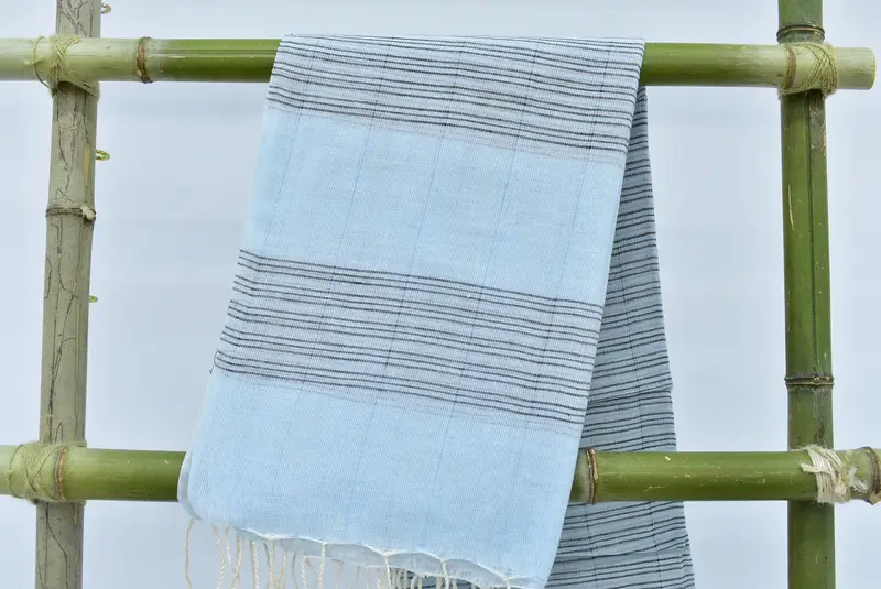 Personalized Bridesmaid Gift, Best Beach Towel, Halloween Bachelorette Party Favors, 70x40 Cotton Striped Towel, Wedding For Favor, Wedding Favors - 5
