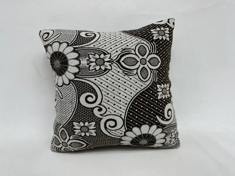 Boho Pillow, Vintage Throw Cushion Case, Rustic Cushion Case, Pillow for Couch, Handmade Kilim Cushion, Pillow Sham, 18x18 White Cushion Cover - 1