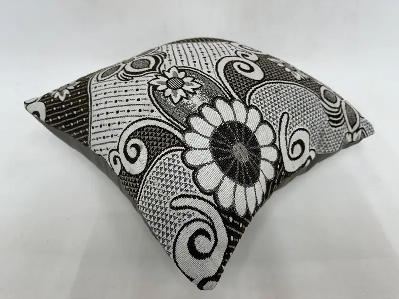 Boho Pillow, Vintage Throw Cushion Case, Rustic Cushion Case, Pillow for Couch, Handmade Kilim Cushion, Pillow Sham, 18x18 White Cushion Cover - 6