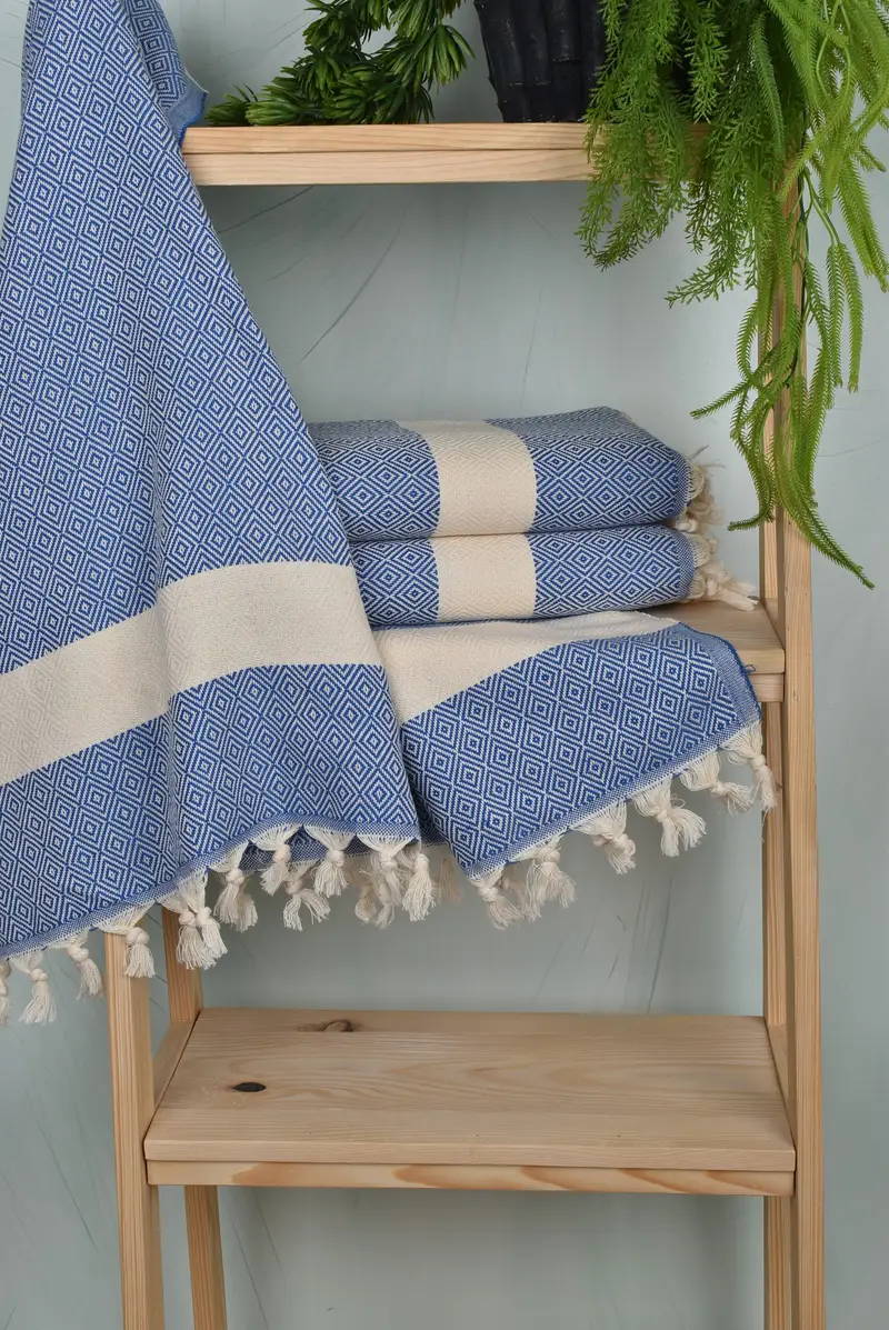 36x20 Cotton Diamond Towel, Wedding Favors, Turkish Towel Hand Towel, Gifts For Him, Personalized Kitchen Towel, Bridesmaid Proposal Gift - 6