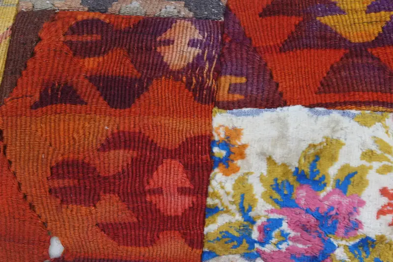 Pillow Case, 16x48 Red Pillow Cover, Turkish Pillow, Crochet Pattern Pillow Case, Antique Pillows, Toss Cushion, Cotton Pillow Cover, Kilim Pillow - 3