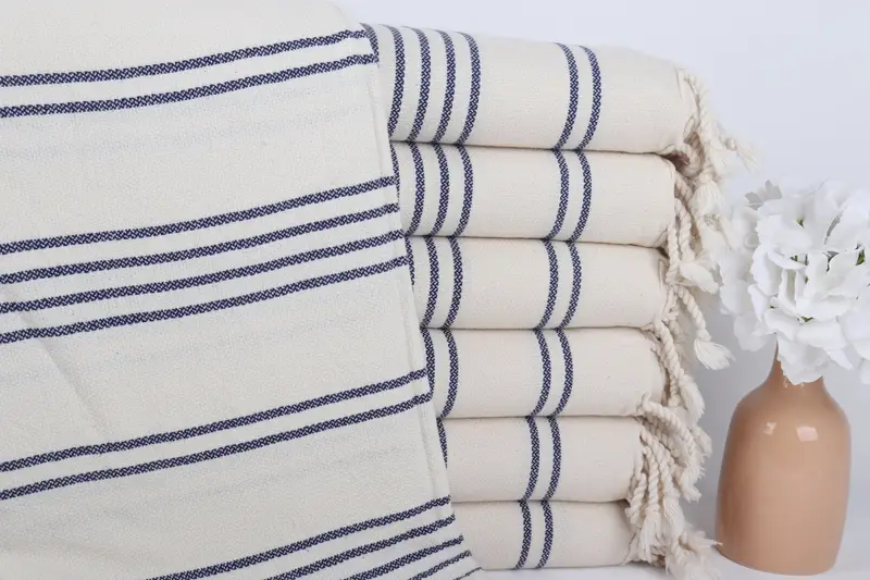 Bachelor Party Favors, Personalized Turkish Towel, Hammam Towel USA, Custom Wedding Gifts, Bridal Shower Gift, 70x40 Cotton Striped Towel - 1
