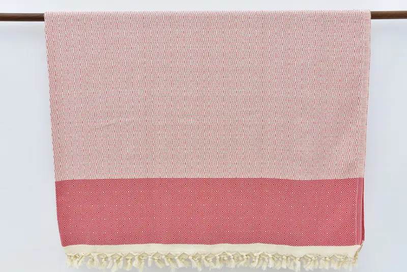 Gift For Him, 104x80 Cotton Diamond Towel, Wedding Favors, Turkish Cotton Throw Blanket, Organic Throw, Throw Blanket Couch, Personalized Blanket - 7