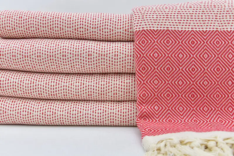 Gift For Him, 104x80 Cotton Diamond Towel, Wedding Favors, Turkish Cotton Throw Blanket, Organic Throw, Throw Blanket Couch, Personalized Blanket - 5