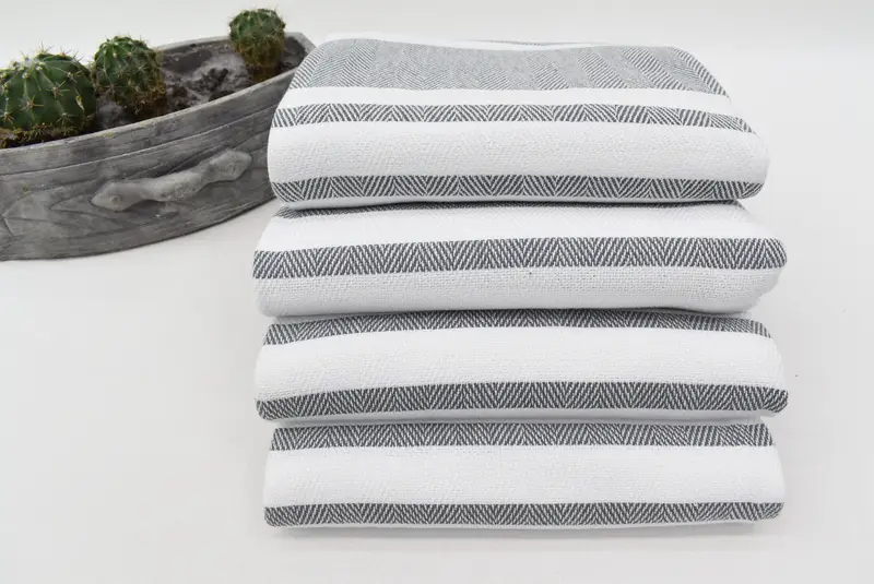 Beach Towel Gift, Merry Christmas Gifts, 68x36 Cotton Chevron Towel, Monogram Beach Towel, Beach towel, Luxury Turkish peshtemal beach towel - 7