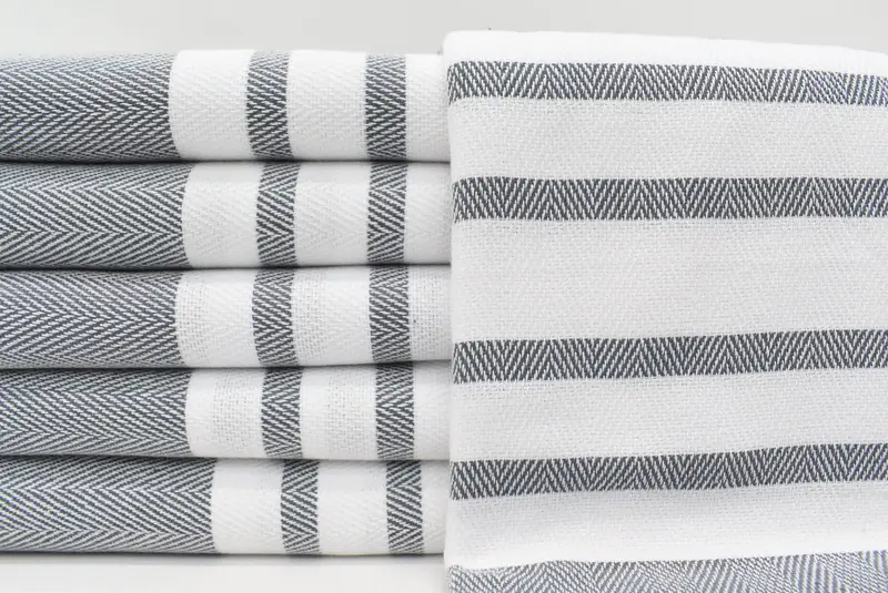 Beach Towel Gift, Merry Christmas Gifts, 68x36 Cotton Chevron Towel, Monogram Beach Towel, Beach towel, Luxury Turkish peshtemal beach towel - 1