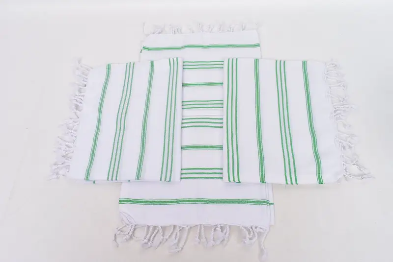 40x24 Cotton Striped Towel, Monogram Kitchen Towel, Wedding Gift, Wedding Day Gift For Bride, Turkish Towel Monogram, Turkish Towel Hand Towel - 6