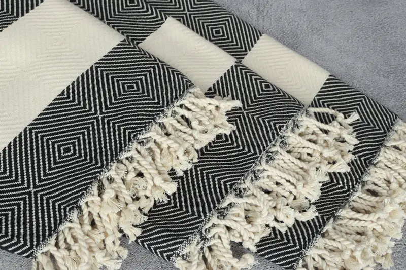 Beach Towel Bulk, Turkish Towel Beach Towel, 80x40 Cotton Diamond Towel, Beach Towel Monogram, Embroidered Towel, Beach towel, Halloween Gifts - 5