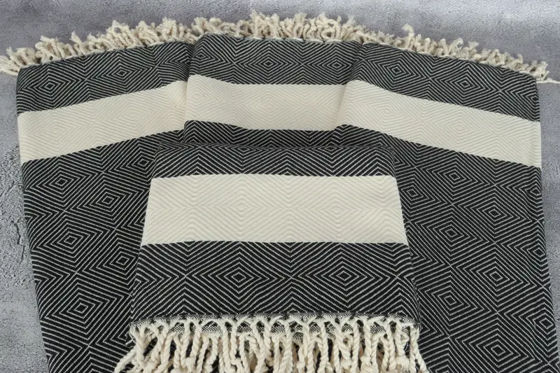 Beach Towel Bulk, Turkish Towel Beach Towel, 80x40 Cotton Diamond Towel, Beach Towel Monogram, Embroidered Towel, Beach towel, Halloween Gifts - 4