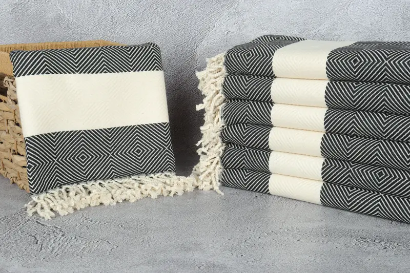 Beach Towel Bulk, Turkish Towel Beach Towel, 80x40 Cotton Diamond Towel, Beach Towel Monogram, Embroidered Towel, Beach towel, Halloween Gifts - 3