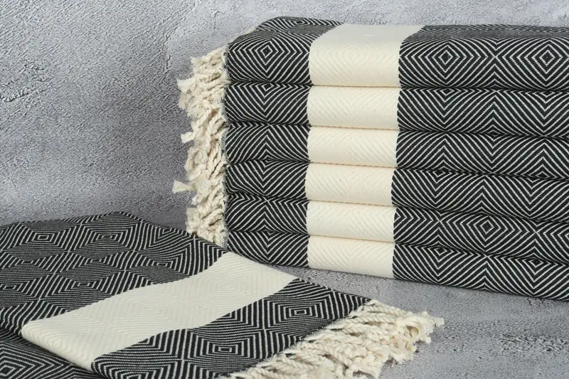 Beach Towel Bulk, Turkish Towel Beach Towel, 80x40 Cotton Diamond Towel, Beach Towel Monogram, Embroidered Towel, Beach towel, Halloween Gifts - 2
