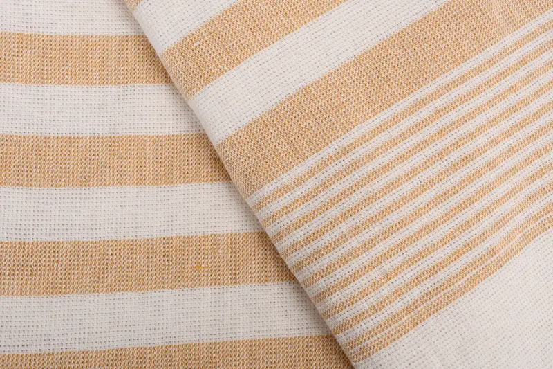 Personalized Turkish Towel, Quick-Dry Beach Towel, Bridal Shower Favor, Beach Towel Monogram, Best Friend Gift, 68x40 Cotton Striped Terry Towel - 5